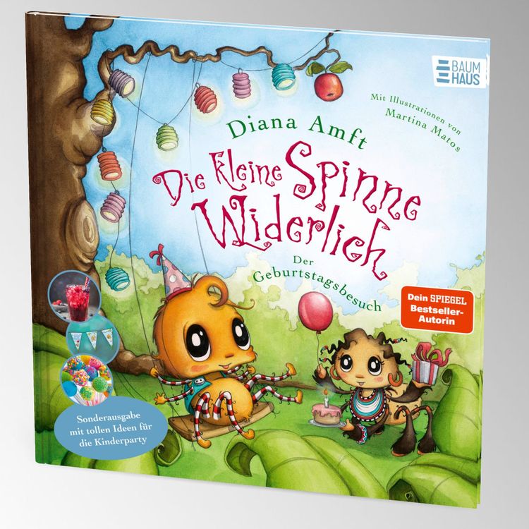Produktbild: Die kleine Spinne Widerlich &ndash; Der Geburtstagsbesuch &ndash; Sonderausgabe mit tollen Ideen f&uuml;r die Kinderparty