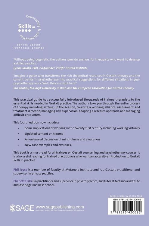 Produktbild: Skills in Gestalt Counselling & Psychotherapy