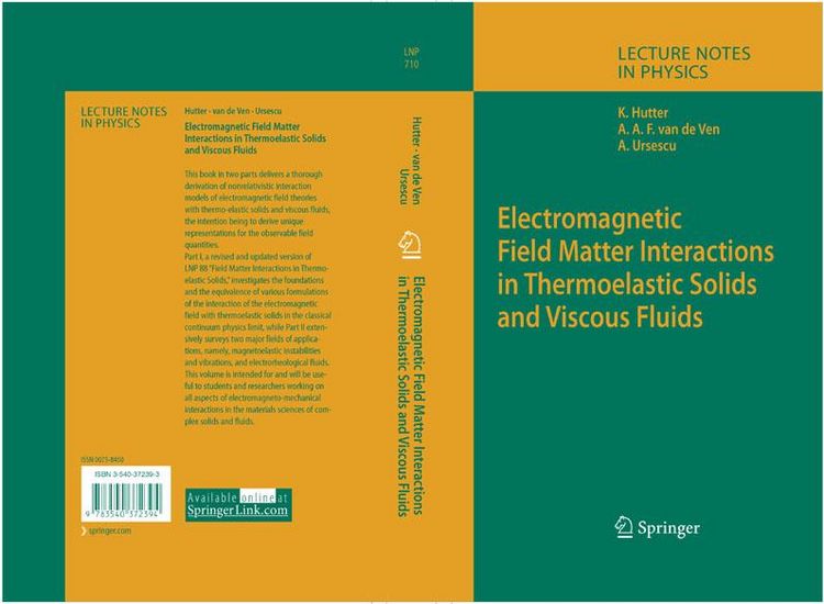 Produktbild: Electromagnetic Field Matter Interactions in Thermoelasic Solids and Viscous Fluids