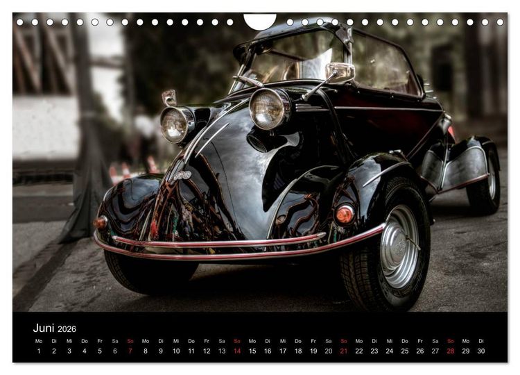 Produktbild: Faszination Oldtimer und Autolegenden (Wandkalender 2026 DIN A4 quer), CALVENDO Monatskalender