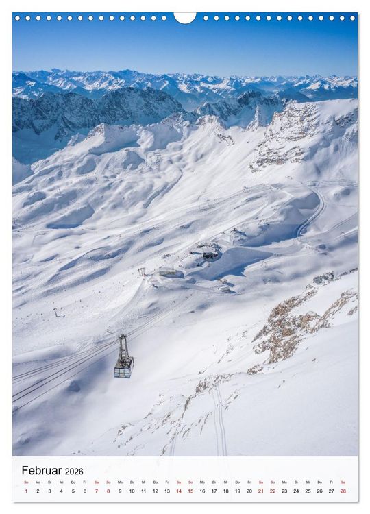Produktbild: Garmisch-Partenkirchen und die faszinierende Bergwelt der Alpen (Wandkalender 2026 DIN A3 hoch), CALVENDO Monatskalender