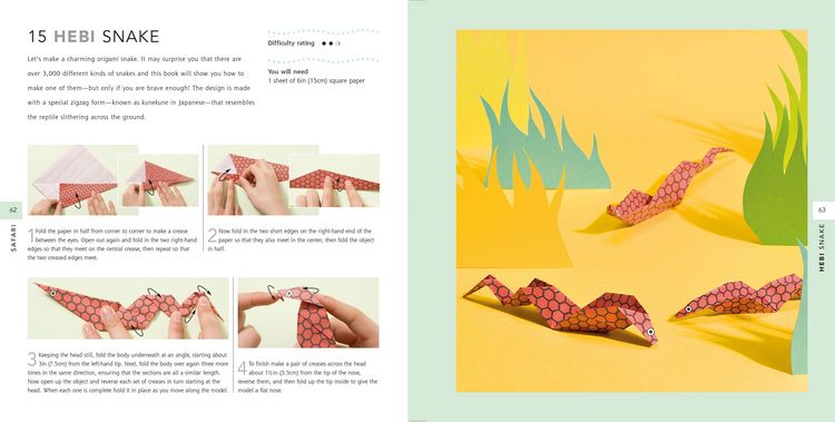 Produktbild: Origami Animals in the Wild