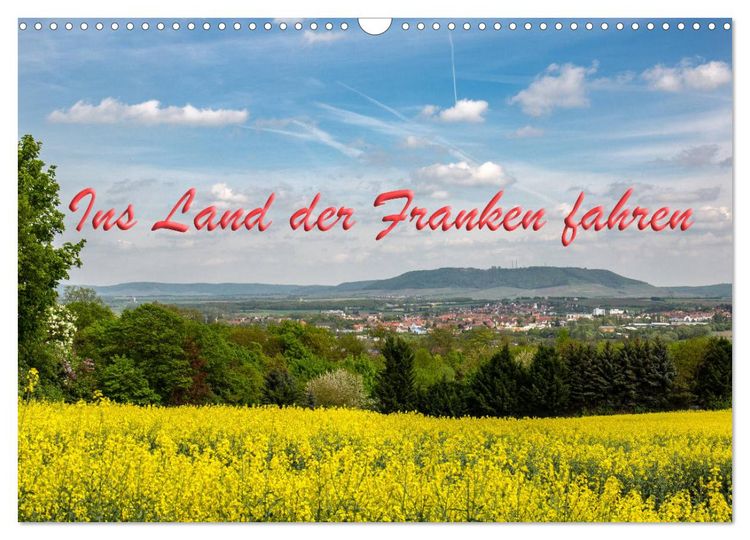 Produktbild: Ins Land der Franken fahren (Wandkalender 2026 DIN A3 quer), CALVENDO Monatskalender