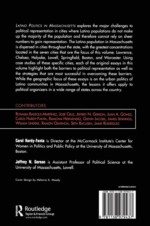 Produktbild: Latino Politics in Massachusetts