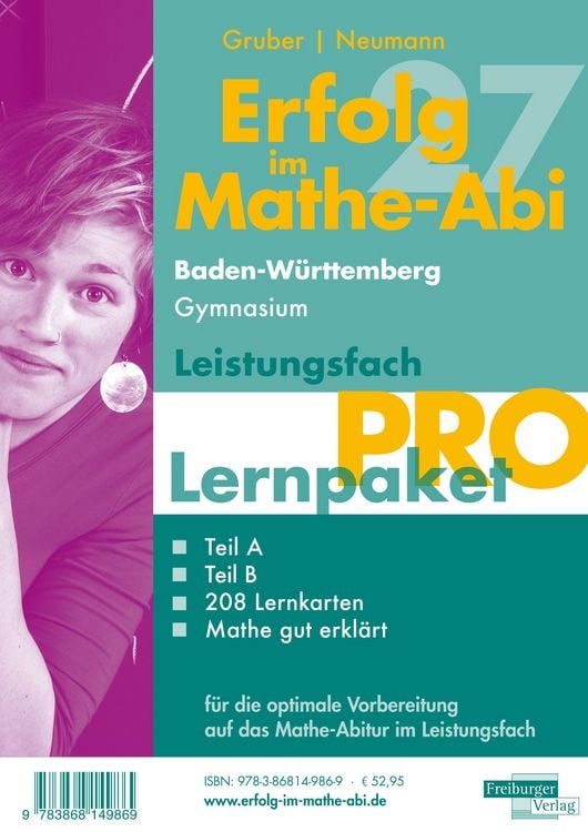 Produktbild: Erfolg im Mathe-Abi 2027 Lernpaket Leistungsfach 'Pro' Baden-W&uuml;rttemberg Gymnasium