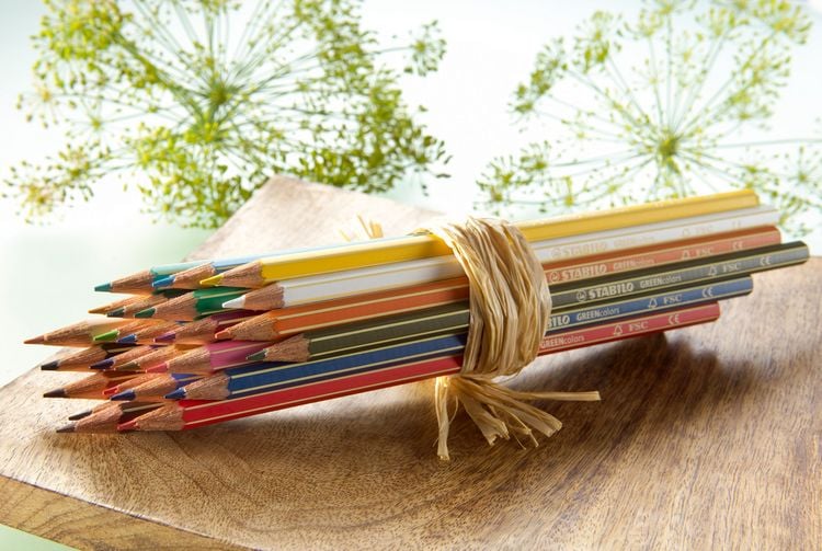 Produktbild: STABILO Umweltfreundlicher Buntstift -   GREENcolors - 24er Pack - mit 24 verschiedenen Farben