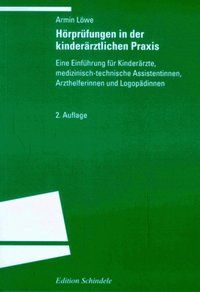 Produktbild: H&ouml;rpr&uuml;fungen in der kinder&auml;rztlichen Praxis