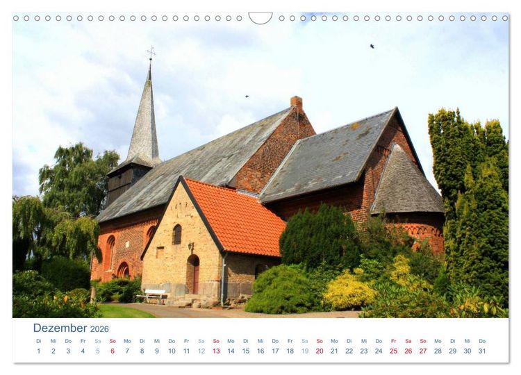 Produktbild: Schwansen 2026. Impressionen zwischen Schlei und Ostsee (Wandkalender 2026 DIN A3 quer), CALVENDO Monatskalender