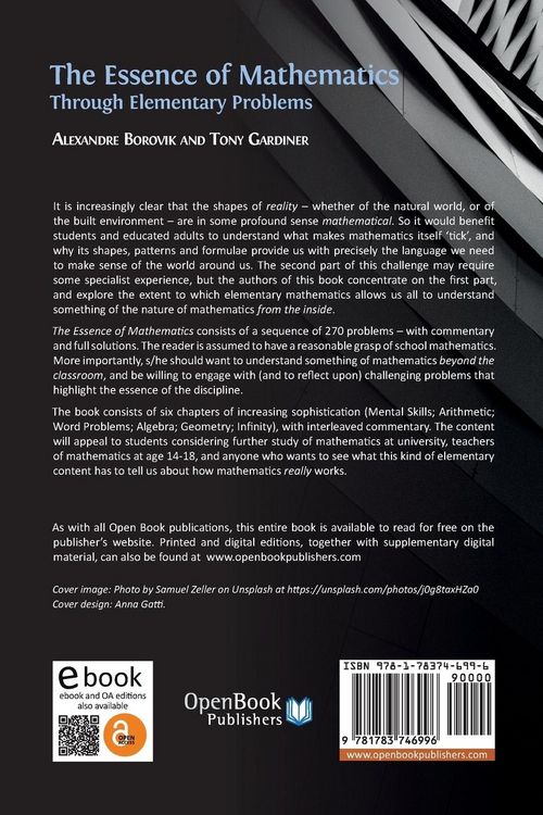 Produktbild: The Essence of Mathematics Through Elementary Problems