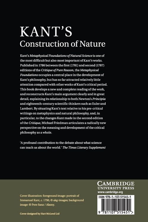 Produktbild: Kant's Construction of Nature