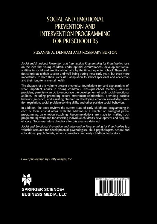 Produktbild: Social and Emotional Prevention and Intervention Programming for Preschoolers