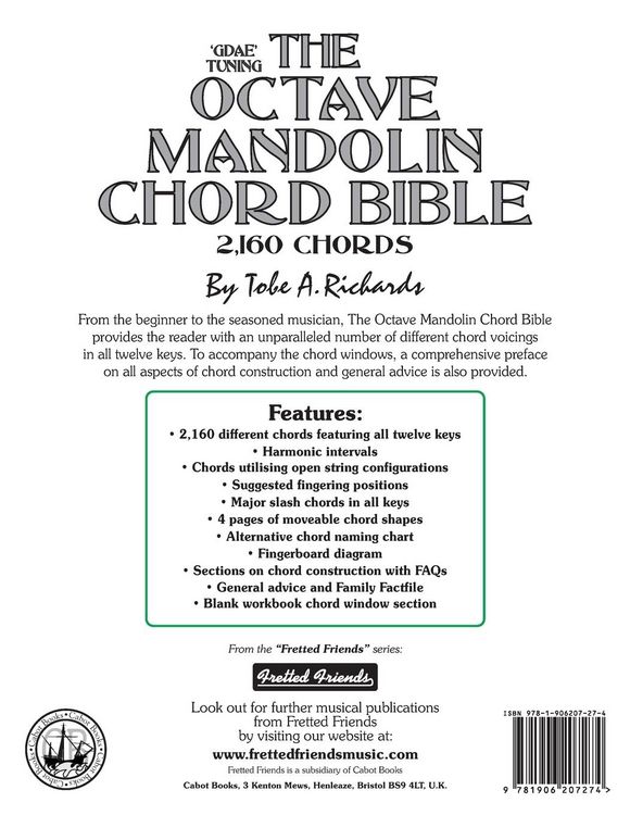 Produktbild: The Octave Mandolin Chord Bible