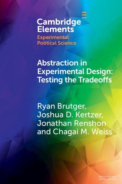 Produktbild: Abstraction in Experimental Design