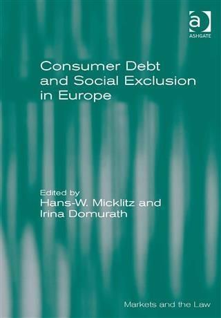 Produktbild: Consumer Debt and Social Exclusion in Europe