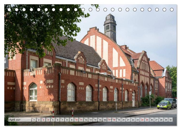 Produktbild: Bahnh&ouml;fe im Ruhr-Revier (Tischkalender 2027 DIN A5 quer), CALVENDO Monatskalender