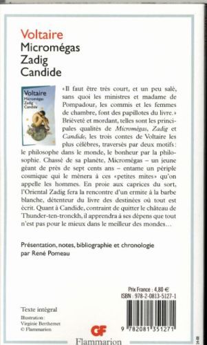 Produktbild: Microm&eacute;gas. Zadig. Candide