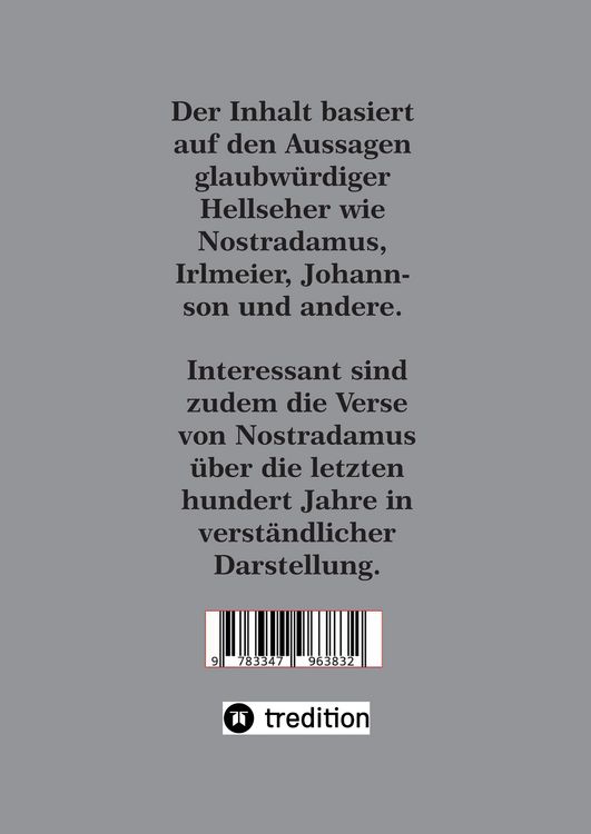 Produktbild: Die Schrecken der Endzeit