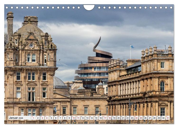 Produktbild: Wundersch&ouml;nes Edinburgh (Wandkalender 2026 DIN A4 quer), CALVENDO Monatskalender