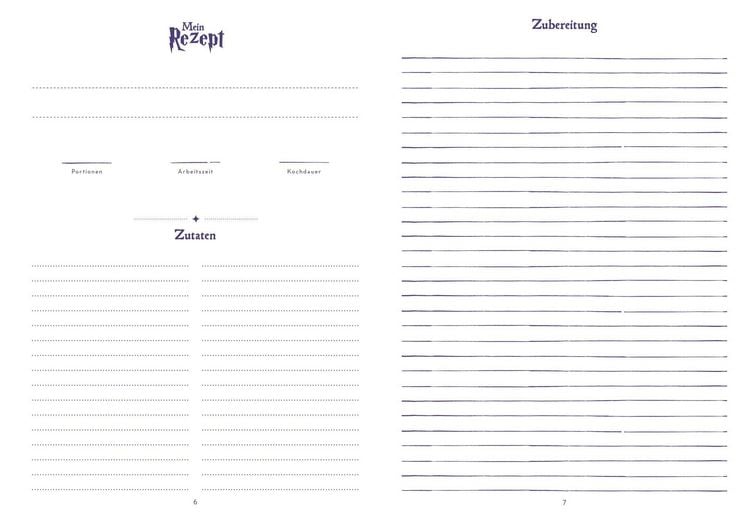 Produktbild: Meine magischen Rezepte - Zaubersch&uuml;ler Blau