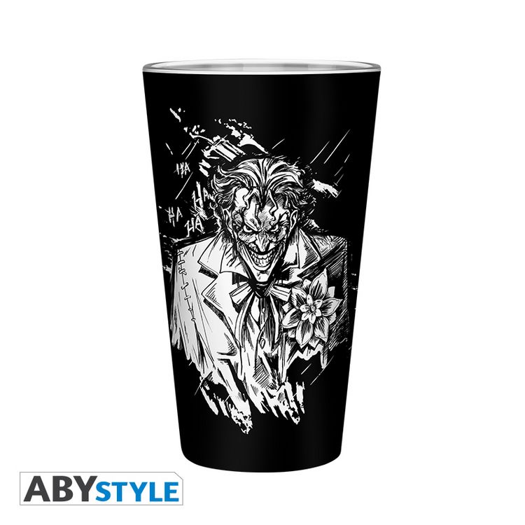 Produktbild: DC COMICS - Large Glass - - Batman & Joker -