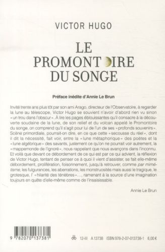 Produktbild: Le promontoire des songes