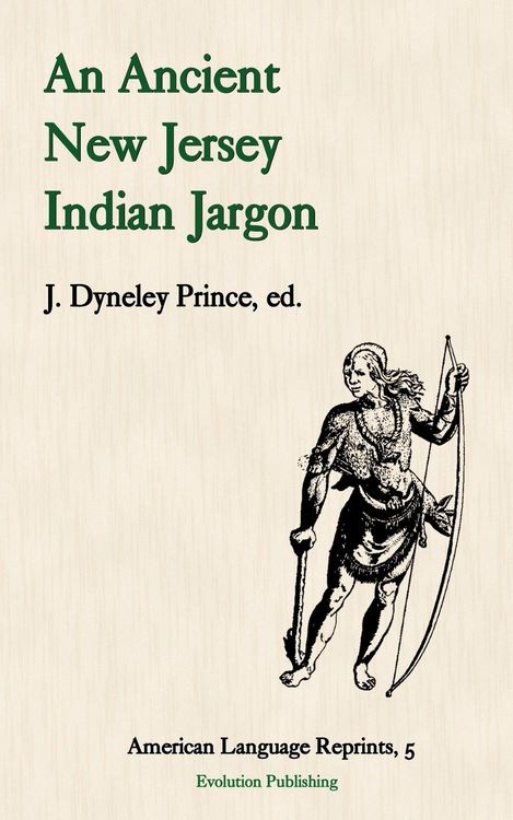 Produktbild: An Ancient New Jersey Indian Jargon