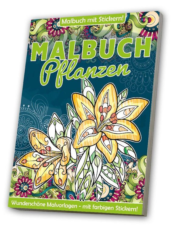 Produktbild: Malbuch: Erwachsene - Pflanzenwelt