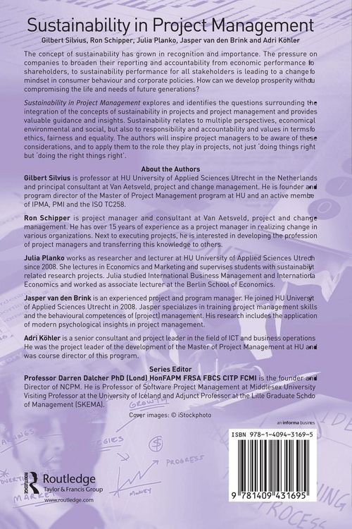 Produktbild: Sustainability in Project Management