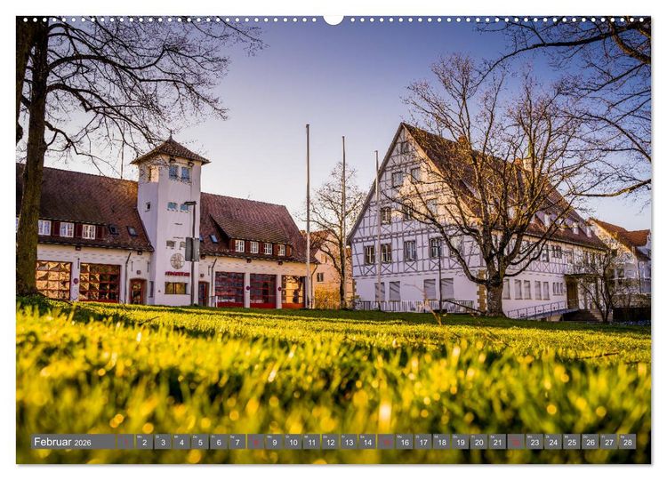 Produktbild: Impressionen aus Leinfelden-Echterdingen 2026 (Wandkalender 2026 DIN A2 quer), CALVENDO Monatskalender