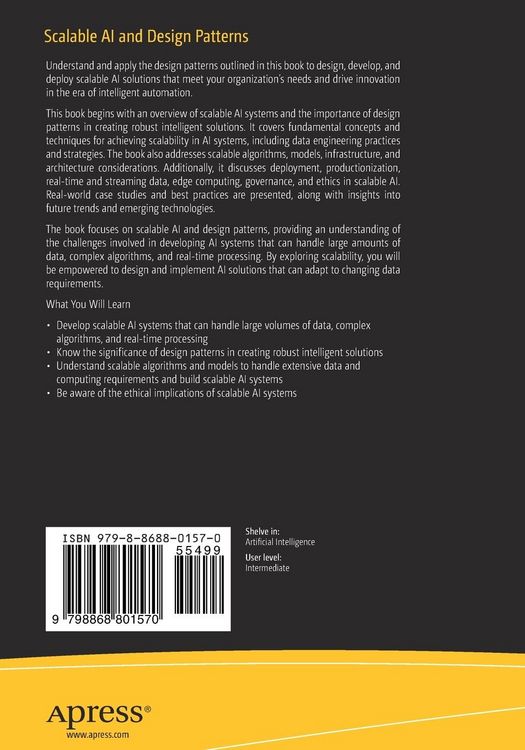 Produktbild: Scalable AI and Design Patterns