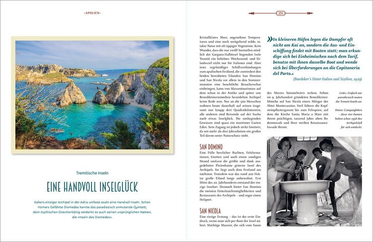 Produktbild: Bildb&auml;nde/illustrierte B&uuml;cher Heute so sch&ouml;n wie damals, Legend&auml;re Urlaubsorte in Italien