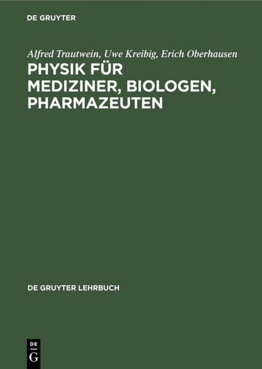 Produktbild: Physik f&uuml;r Mediziner, Biologen, Pharmazeuten