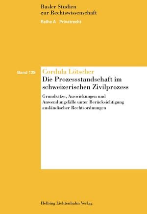 Produktbild: Die Prozessstandschaft im schweizerischen Zivilprozess
