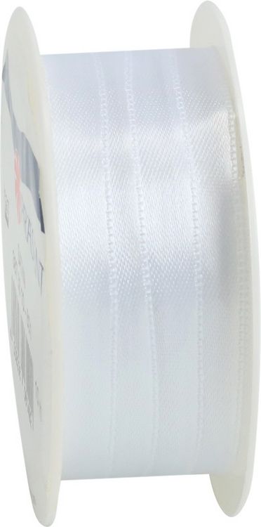 Produktbild: PR&Auml;SENT Geschenkband Satin, weiss