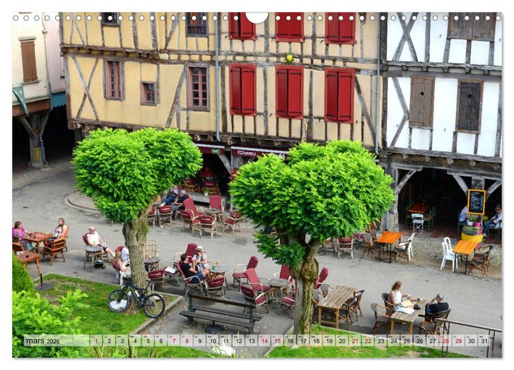 Produktbild: En pays Cathare (Calendrier mural 2026 DIN A3 vertical), CALVENDO calendrier mensuel