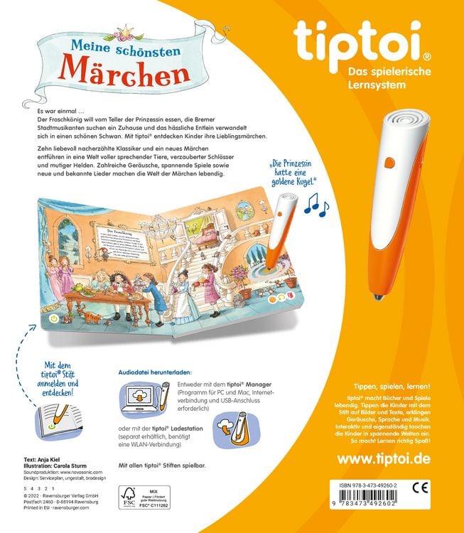 Tiptoi® Märchenbücher - Meine schönsten Märchen