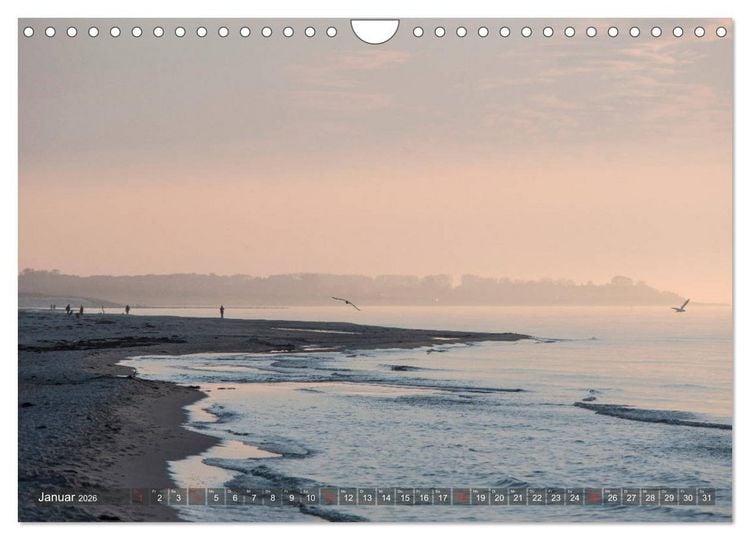 Produktbild: Ahrenshoop - Stimmungsbilder eines K&uuml;nstlerortes (Wandkalender 2026 DIN A4 quer), CALVENDO Monatskalender