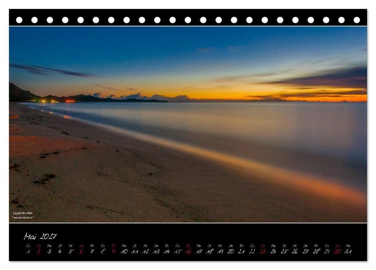 Produktbild: Sardinien Panoramakalender / CH-Version (Tischkalender 2027 DIN A5 quer), CALVENDO Monatskalender