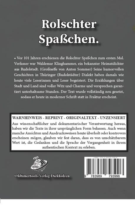 Produktbild: Rolschter Spa&szlig;chen.