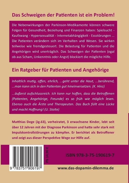 Produktbild: Das Dopamin Dilemma