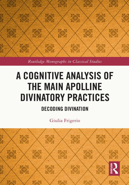Produktbild: A Cognitive Analysis of the Main Apolline Divinatory Practices