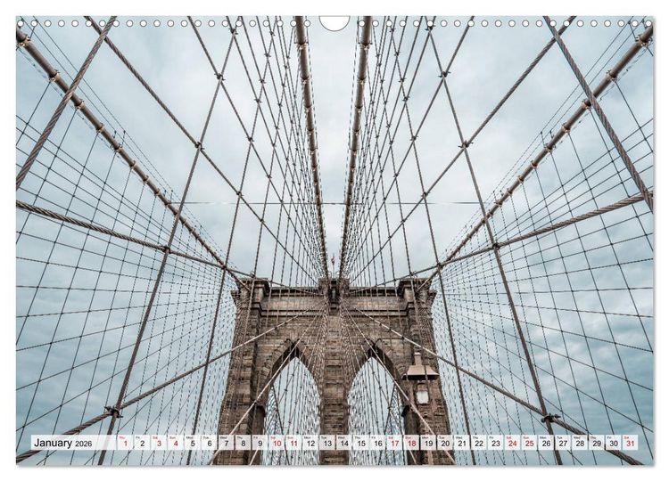 Produktbild: New York City Perspectives (Wall Calendar 2026 DIN A3 landscape), CALVENDO 12 Month Wall Calendar