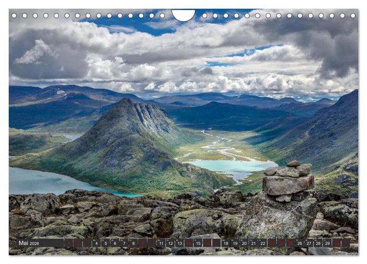Produktbild: Norwegen, Oppland (Wandkalender 2026 DIN A4 quer), CALVENDO Monatskalender