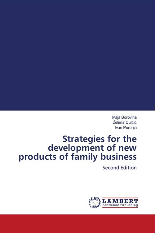 Produktbild: Strategies for the development of new products of family business