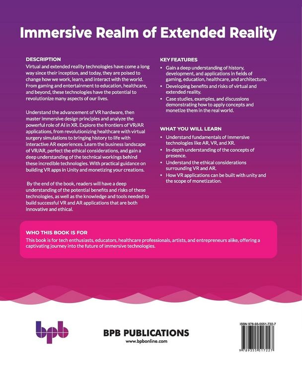 Produktbild: Immersive Realm of Extended Reality