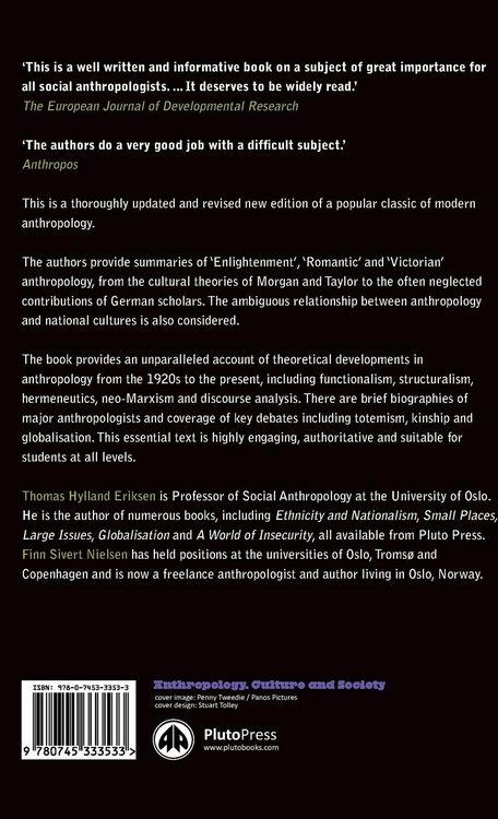 Produktbild: A History of Anthropology