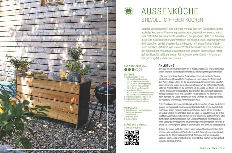 Produktbild: Gartenm&ouml;bel zum Selberbauen