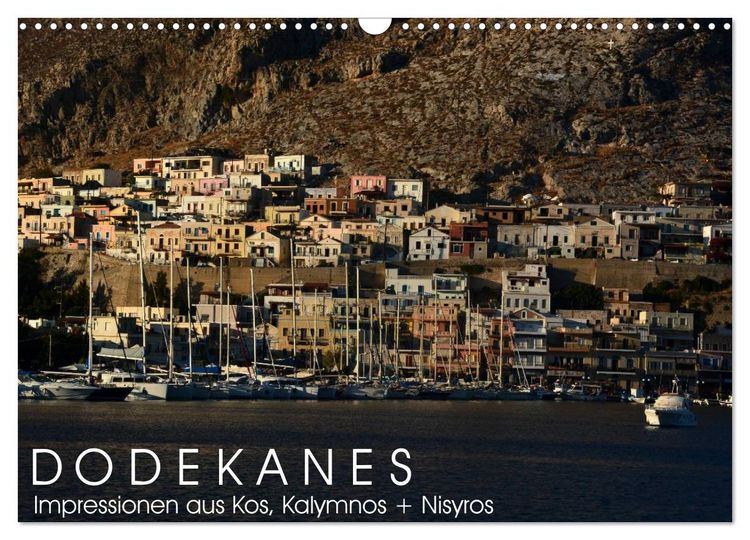 Produktbild: Dodekanes - Impressionen aus Kos, Kalymnos und Nisyros (Wandkalender 2026 DIN A3 quer), CALVENDO Monatskalender