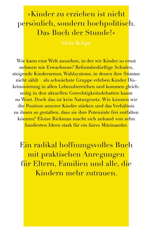 Produktbild: Wie wir die Rechte unserer Kinder st&auml;rken in einer Welt, die f&uuml;r Erwachsene gemacht ist, und warum das die Sache f&uuml;r alle besser macht