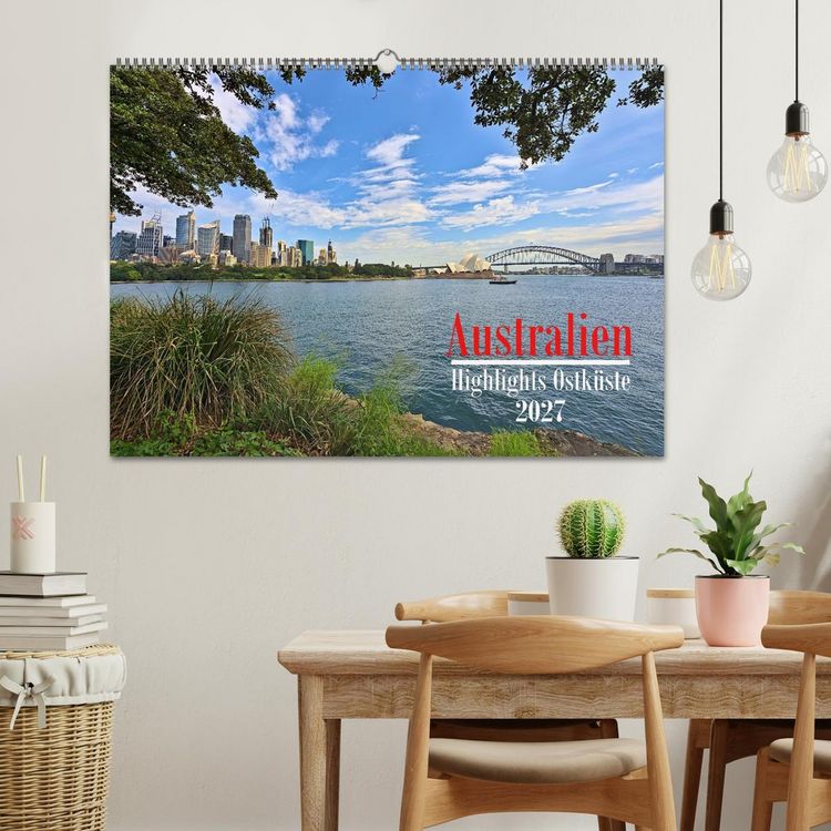 Produktbild: Australien - Highlights Ostk&uuml;ste (Wandkalender 2027 DIN A2 quer), CALVENDO Monatskalender